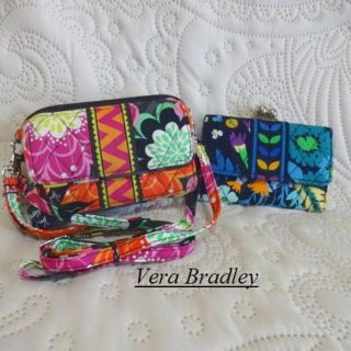 ヴェラブラッドリー(Vera Bradley)のVera Bradleyヴェラブラッドリー♡オールインワンボディお財布2点セット(財布)