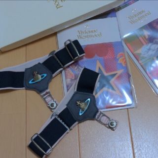 ヴィヴィアンウエストウッド(Vivienne Westwood)のエナメルオーブのガーターベルト　靴下ニーハイと　ヴィヴィアン(その他)