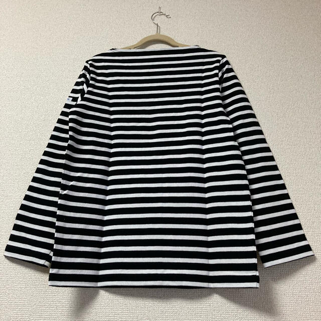 未使用☆ ORCIVAL バスク長袖カットソー 黒×白 1