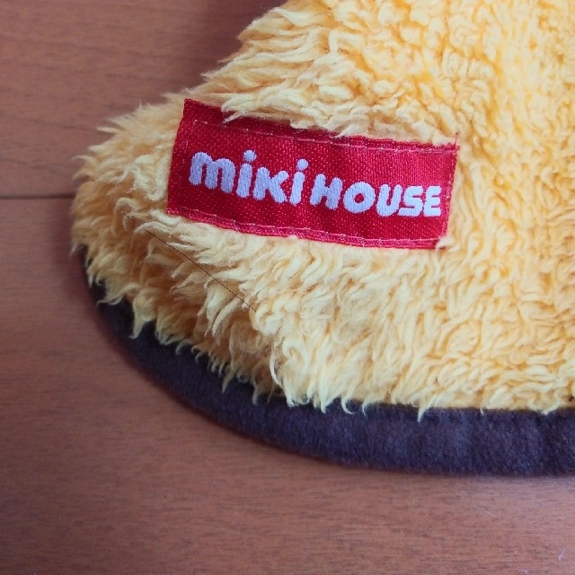 mikihouse(ミキハウス)のベルくまさま専用　ミキハウス　フリースポンチョ キッズ/ベビー/マタニティのベビー服(~85cm)(カーディガン/ボレロ)の商品写真