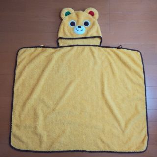 ミキハウス(mikihouse)のベルくまさま専用　ミキハウス　フリースポンチョ(カーディガン/ボレロ)