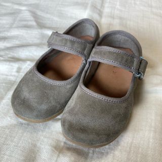 ザラキッズ(ZARA KIDS)の美品✳︎zara baby ベロアシューズ　13.0cm サイズ21(フラットシューズ)