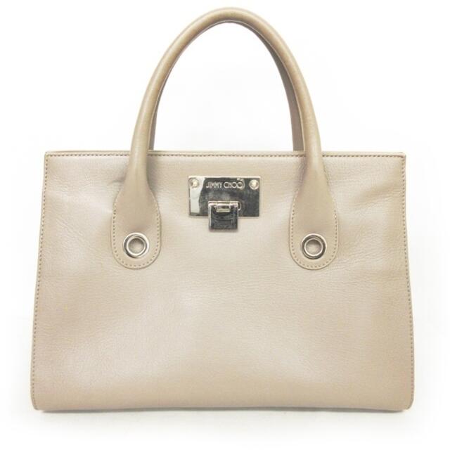 ジミーチュウ ライリー ハンドバッグ ショルダー 2WAY レザー ロゴ-