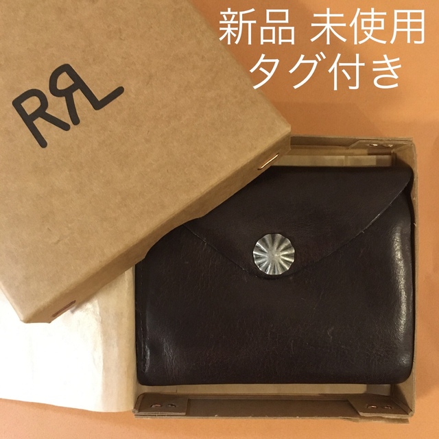 ラルフローレン RRL レザー コンチョウォレット  タグ付