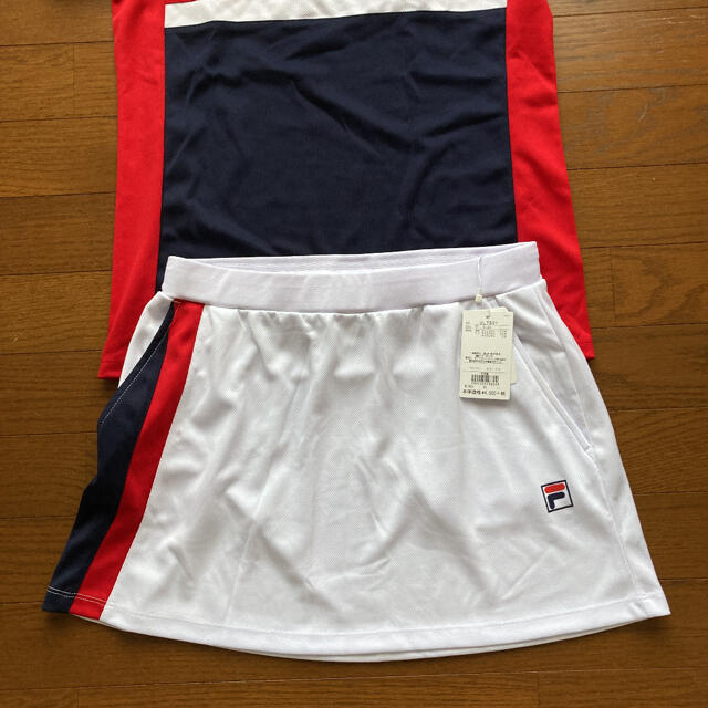 FILA(フィラ)のフィラテニススコート　新品未使用 スポーツ/アウトドアのテニス(ウェア)の商品写真