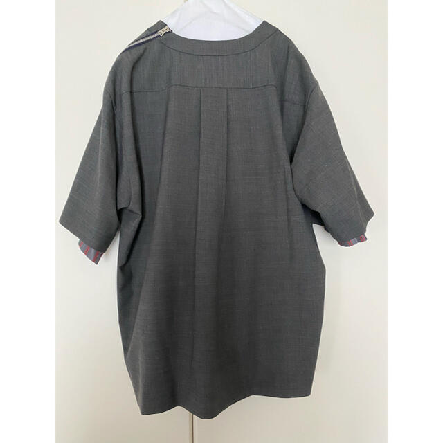 sacai(サカイ)のsacai 20ss suiting pullover グレー メンズのトップス(Tシャツ/カットソー(半袖/袖なし))の商品写真