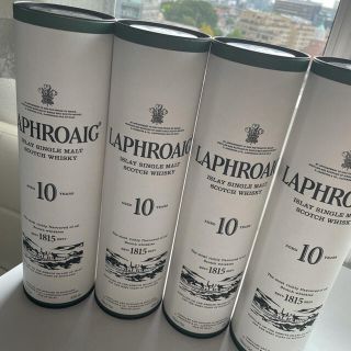 LAPHROAIG10years 4本セット❤️750ml 43℃(ウイスキー)