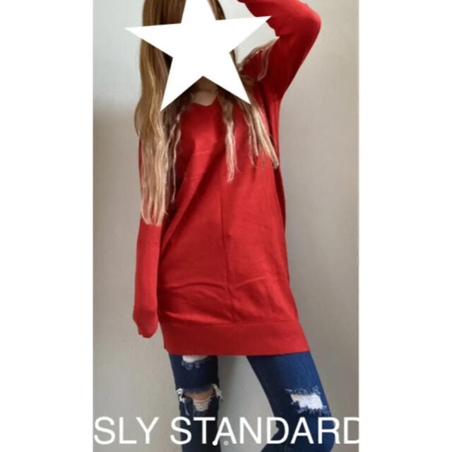 SLY(スライ)のSLY STANDARD★ロングニットもちもち可愛い レディースのトップス(ニット/セーター)の商品写真