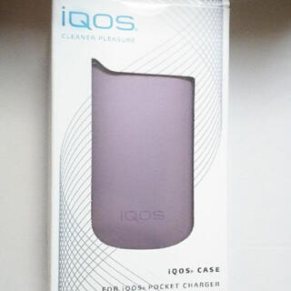 アイコス(IQOS)のIQOS ポケットチャージャーケース ライトパープル(タバコグッズ)