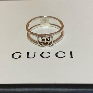 グッチ(Gucci)のグッチ シルバーリング インターロッキング 刻印11（日本10号）(リング(指輪))