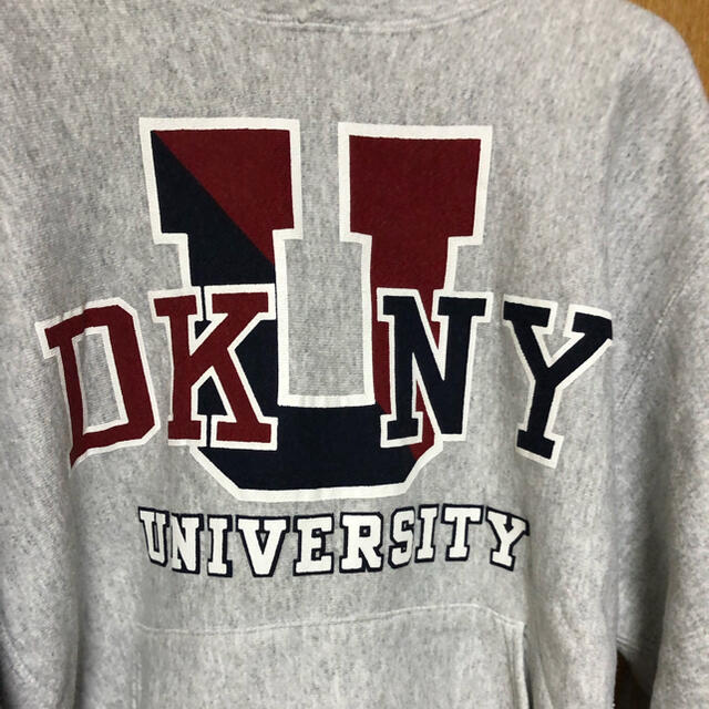 DKNY(ダナキャランニューヨーク)のDKNY スウェットパーカ　90s ヴィンテージ 当時物 メンズのトップス(パーカー)の商品写真