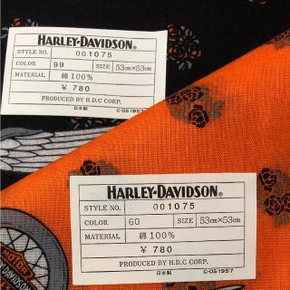 ハーレーダビッドソン(Harley Davidson)のハーレーダビッドソン　バンダナ(バンダナ/スカーフ)