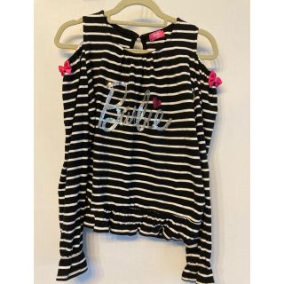 値下げ 美品 Barbie バービー♡肩あきトップス　子ども服　女の子　150(Tシャツ/カットソー)