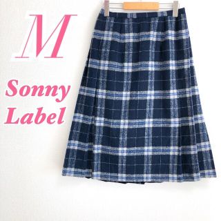 サニーレーベル(Sonny Label)のSonny Label　サニーレーベル　フレアスカート　プリーツ　チェック(ひざ丈スカート)