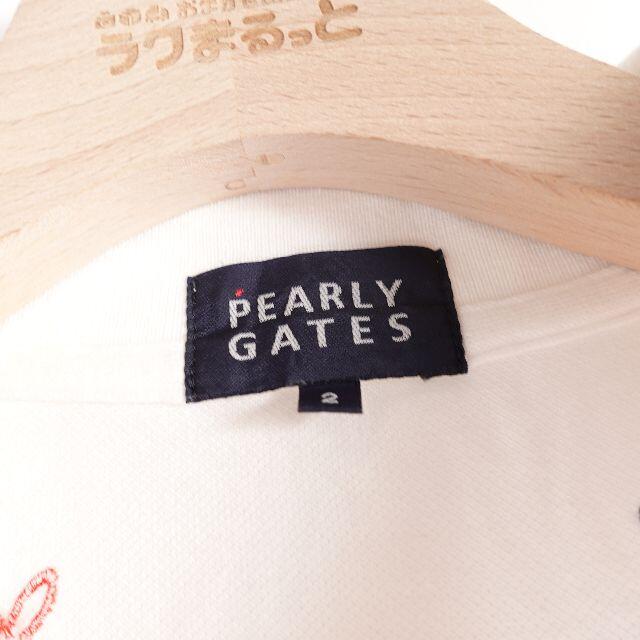 PEARLY GATES(パーリーゲイツ)のPEARLY GATES　Tシャツ　レディース　ホワイト/ウサギ レディースのトップス(Tシャツ(半袖/袖なし))の商品写真