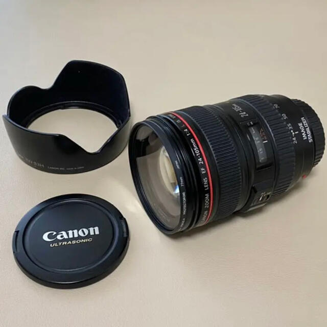 Canon(キヤノン)の【tottokoさん専用】Canon EF24-105mm F4L IS USM スマホ/家電/カメラのカメラ(レンズ(ズーム))の商品写真