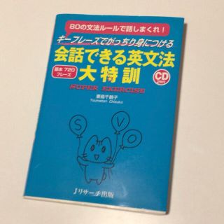 会話できる英文法　大特訓(語学/参考書)