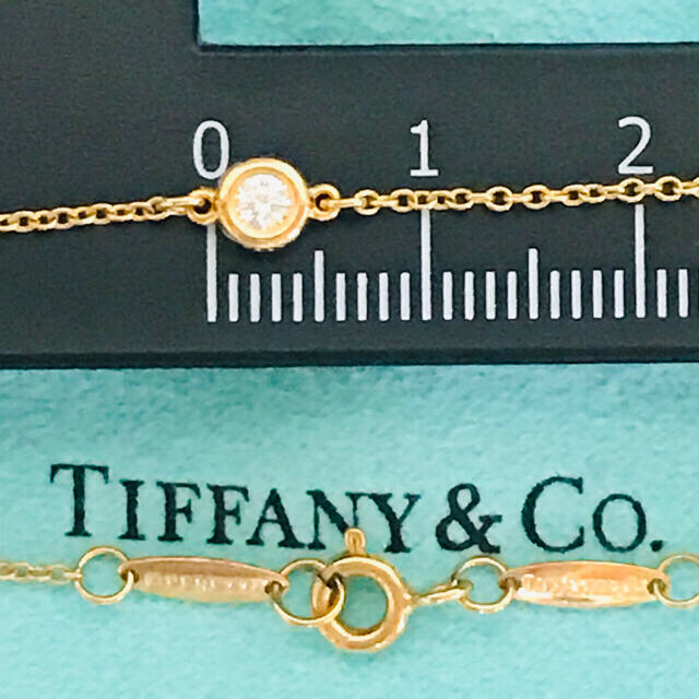 【高額売筋】 Tiffany Tiffanyティファニーバイザヤードブレスレット0.1ct - Co. & ブレスレット+バングル