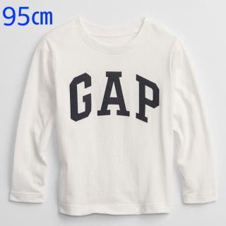 ベビーギャップ(babyGAP)の『新品』babyGap ユニセックス ロゴ長袖Tシャツ 95㎝(その他)