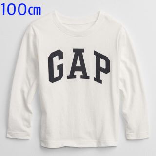 ベビーギャップ(babyGAP)の『新品』babyGap ユニセックス ロゴ長袖Tシャツ 100㎝(その他)