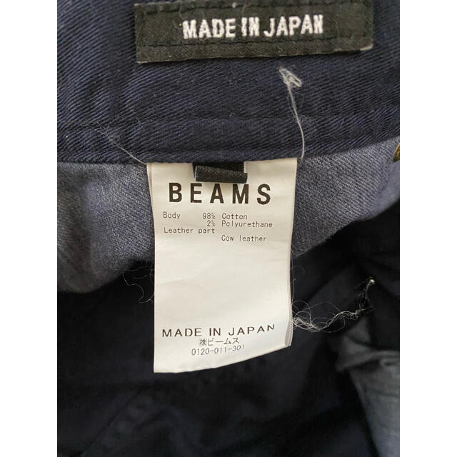 BEAMS(ビームス)のビームス　パンツ チノパン　ネイビー　Lサイズ メンズのパンツ(チノパン)の商品写真