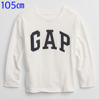 ベビーギャップ(babyGAP)の『新品』babyGap ユニセックス ロゴ長袖Tシャツ 105㎝(その他)