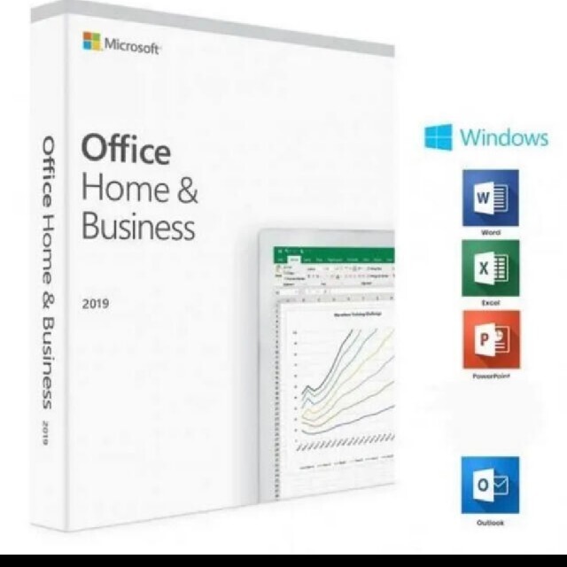 Microsoft(マイクロソフト)のOffice2019 Home&Business Office 2019 スマホ/家電/カメラのPC/タブレット(PC周辺機器)の商品写真