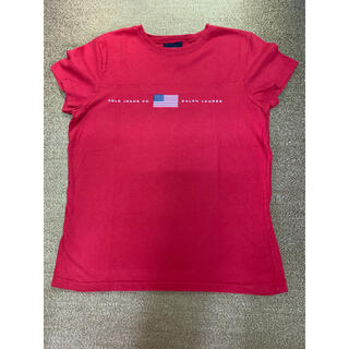 ポロラルフローレン(POLO RALPH LAUREN)のラルフローレン　Tシャツ　赤　M(Tシャツ(半袖/袖なし))