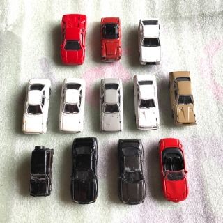 ミニカーまとめ売り　12台(ダイドー缶コーヒーおまけなど)(ミニカー)