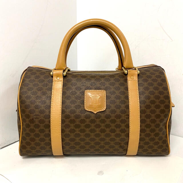かすみ様ご専用です】CELINE セリーヌ/マカダム柄ボストンバッグ 激安