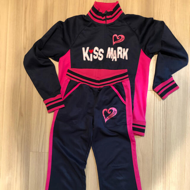 kissmark(キスマーク)のkissmark ジャージ（上下）女の子 キッズ/ベビー/マタニティのキッズ服女の子用(90cm~)(その他)の商品写真