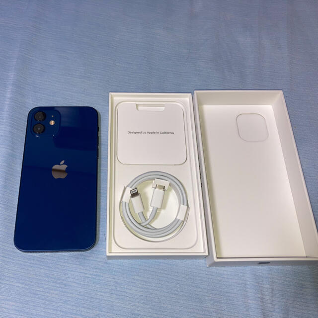 【美品】iPhone 12 ブルー 128 GB SIMフリー