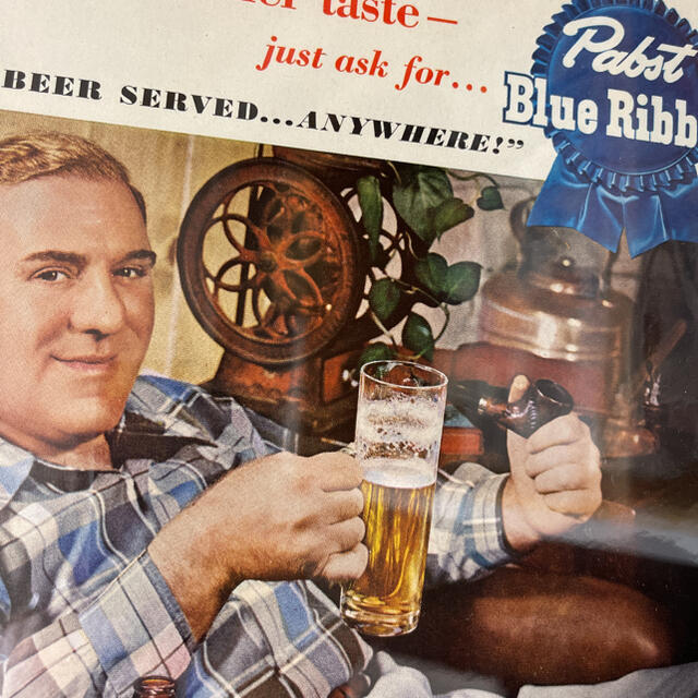 得価最新品 希少品! Pabst Blue Ribbon パブストブルーリボン