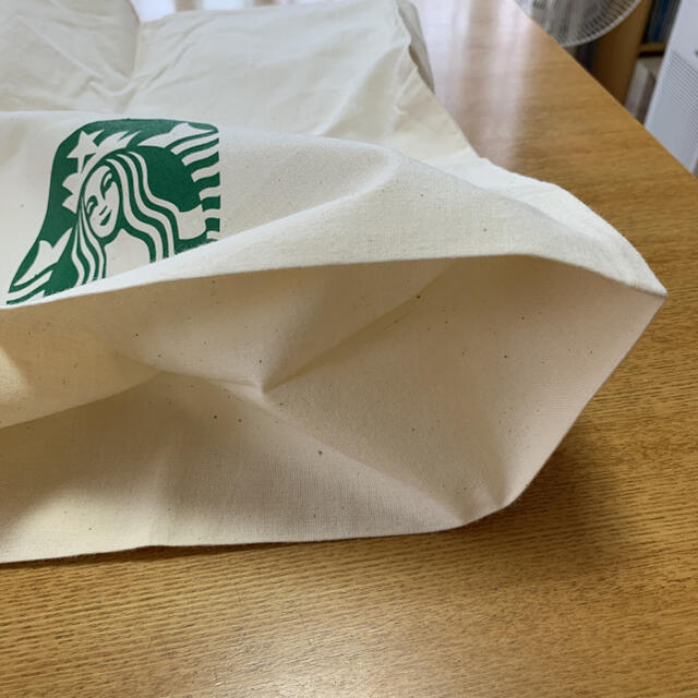 Starbucks Coffee(スターバックスコーヒー)のスターバックス　オーガニックコットンバッグ　 レディースのバッグ(ショップ袋)の商品写真