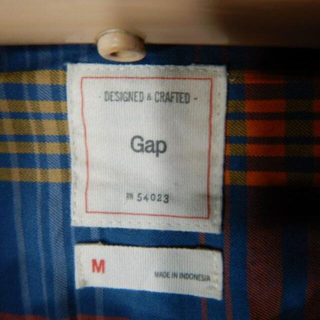 GAP(ギャップ)のo3714　Gap　ギャップ　長袖　チェック　シャツ メンズのトップス(シャツ)の商品写真