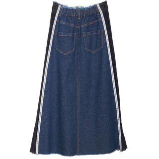 Ameri VINTAGE - AMERI 新品☆SIDE PLEATS DENIM SKIRT Ｓサイズ☆の ...