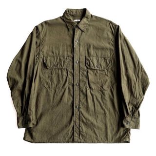 コモリ(COMOLI)のサイズ3 極美品 COMOLI 21ss ベタシャン CPO シャツ shirt(シャツ)