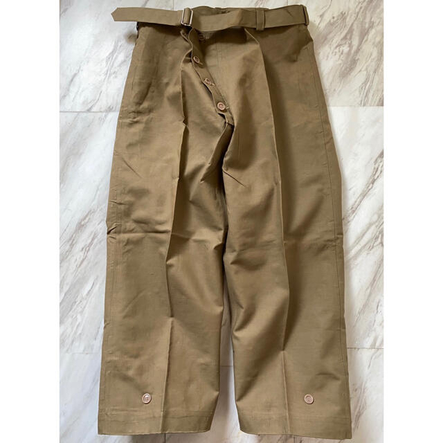 Maison Martin Margiela(マルタンマルジェラ)のdead stock 極美品 vintage イタリア軍 50s オーバーパンツ メンズのパンツ(ワークパンツ/カーゴパンツ)の商品写真