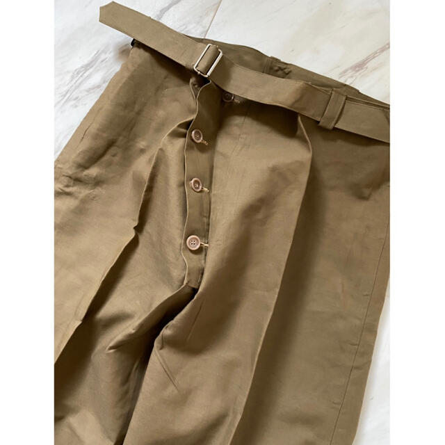 Maison Martin Margiela(マルタンマルジェラ)のdead stock 極美品 vintage イタリア軍 50s オーバーパンツ メンズのパンツ(ワークパンツ/カーゴパンツ)の商品写真