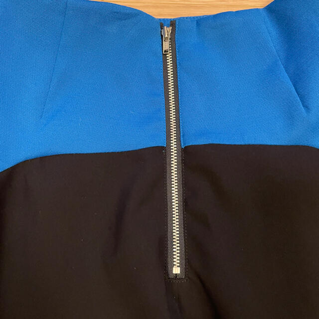 FRAY I.D(フレイアイディー)のフレイアイディー　バイカラースカート レディースのワンピース(ひざ丈ワンピース)の商品写真