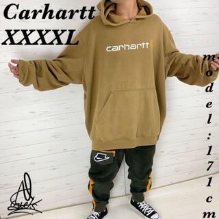 《超オーバーサイズ》Carhartt カーハート　XXXXL☆ブラウン　茶色(パーカー)