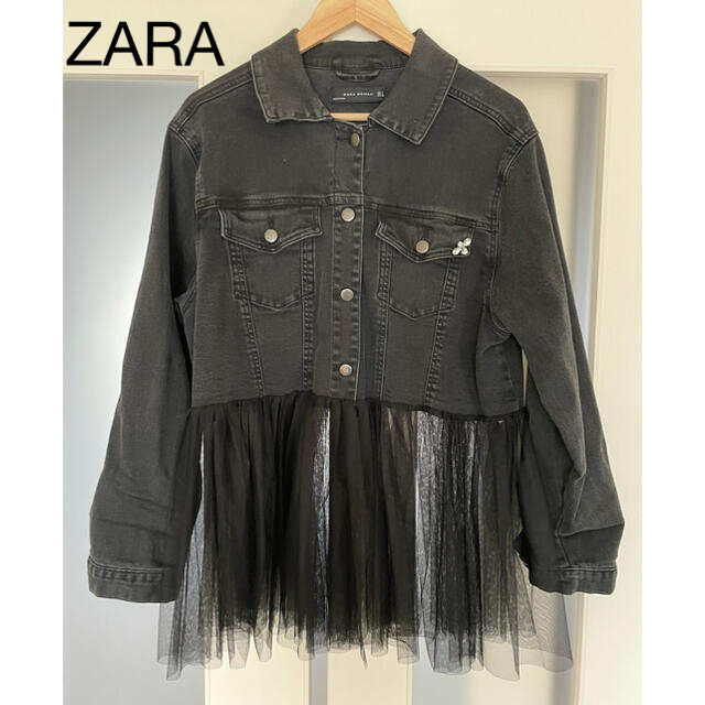ZARA(ザラ)のZARA / ザラ　デザイン デニムジャケット レディースのジャケット/アウター(Gジャン/デニムジャケット)の商品写真