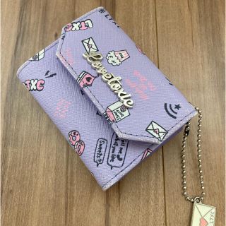 ラブトキシック(lovetoxic)のLovetoxic 財布 三つ折り ミニ パープル 紫 ラブトキシック(財布)