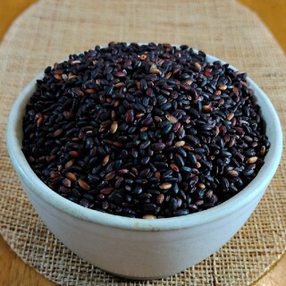 黒米(朝紫)モチ玄米 700g 令和3年・国内産(米/穀物)