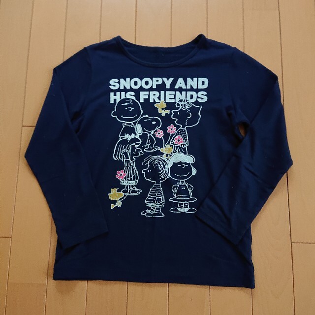 SNOOPY(スヌーピー)の★ＳＮＯＯＰＹ★ヒートテック・Ｔシャツ セット キッズ/ベビー/マタニティのキッズ服女の子用(90cm~)(Tシャツ/カットソー)の商品写真