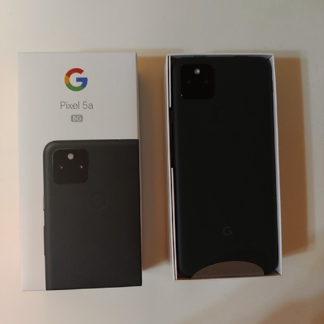 Google Pixel(グーグルピクセル)の【新品未使用】Google Pixel 5a 5G Black スマホ/家電/カメラのスマートフォン/携帯電話(スマートフォン本体)の商品写真