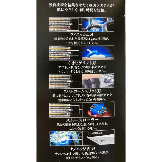 日本未入荷 【新品未開封】Panasonic 5枚刃リニアシェーバー ES-LV5F-R 