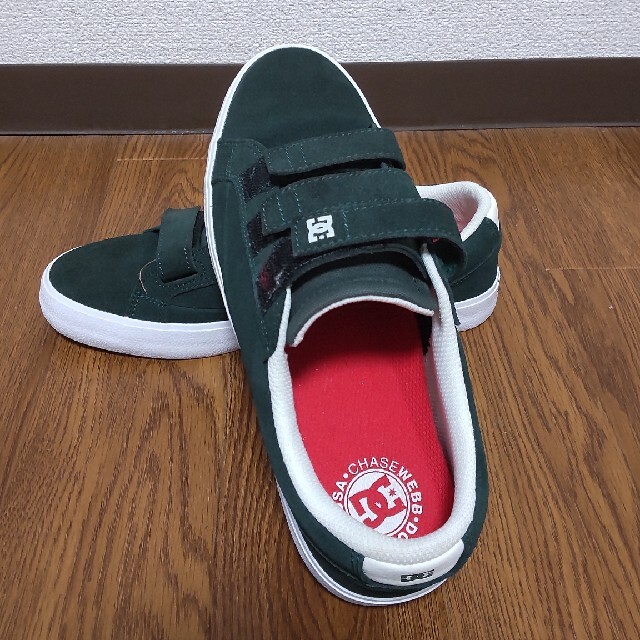 DC SHOE(ディーシーシュー)の【DC SHOECOUSA】緑  スエード メンズの靴/シューズ(スニーカー)の商品写真