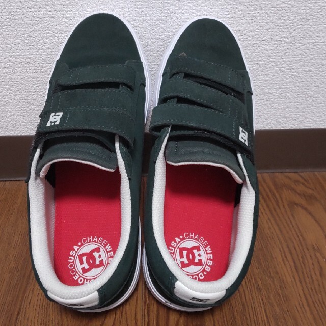 DC SHOE(ディーシーシュー)の【DC SHOECOUSA】緑  スエード メンズの靴/シューズ(スニーカー)の商品写真
