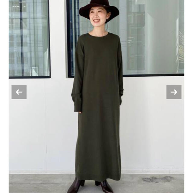 L'Appartement DEUXIEME CLASSE(アパルトモンドゥーズィエムクラス)のL'Appartement Knit Dress レディースのワンピース(ロングワンピース/マキシワンピース)の商品写真